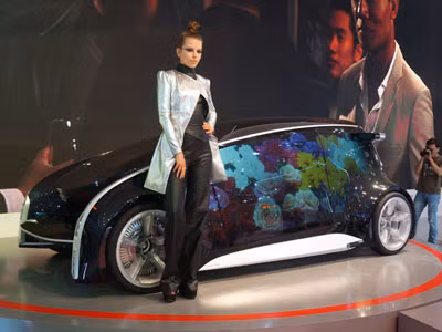 Toyota trình diễn chiếc ‘smartphone’ Fun-Vii