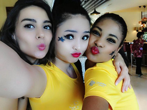 Lại Hương Thảo tươi rói dù mới trượt giải Miss Sport