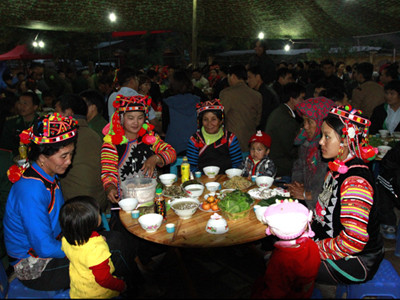 Vui Tết sớm dân tộc Hà Nhì Mường Nhé