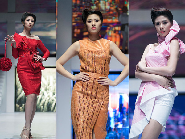 Ngọc Hân gây ấn tượng tại Tuần lễ thời trang 2014