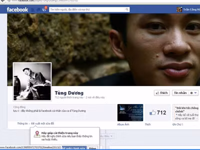 Nhái facebook của người nổi tiếng