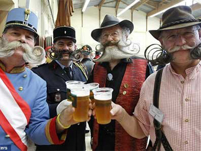 Xem các bộ râu đẹp tại giải vô địch châu Âu