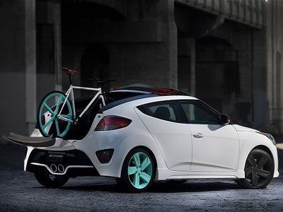 Hyundai Veloster mui cuộn độc đáo