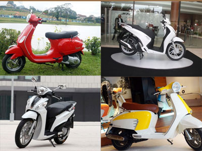 Những xe ga thời trang cho ngày 8-3