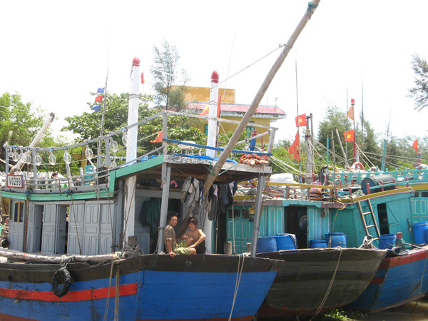 Năm 2012, ngư dân sẽ được vay tiền hiện đại hóa tàu cá Ảnh: P.A