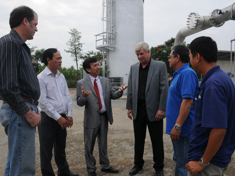 Tận thấy công nghệ ở Khu liên hợp xử lý chất thải rắn Đa Phước
