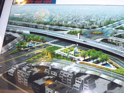 Ủng hộ phương án cầu vượt qua Đàn Xã Tắc lệch về phía Nam