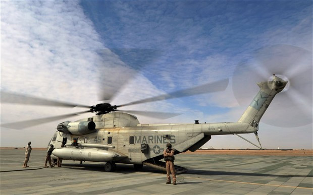 Trực thăng Mỹ rơi sát biên giới Triều Tiên