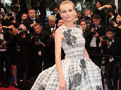Thời trang tinh tế của Diane Kruger tại LHP Cannes