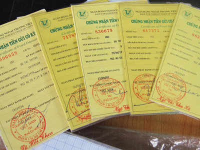 5 sổ tiết kiệm ngoại tệ lớn của cố ni sư Huệ Tịnh