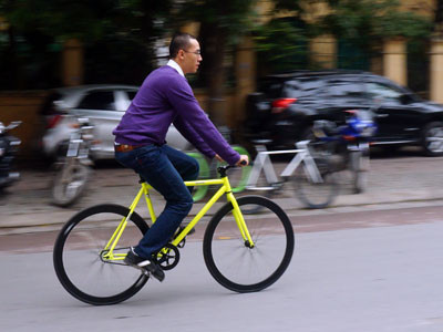 Thú chơi xe đạp không phanh fixie