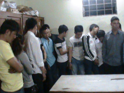 Triệt phá ổ bạc toàn dân giang hồ cộm cán