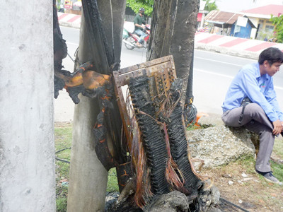 Cháy cáp viễn thông, cáp truyền hình