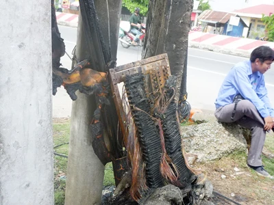 Cháy cáp viễn thông, cáp truyền hình