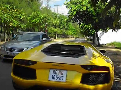 Lamborghini Aventador đầu tiên tại Việt Nam có biển