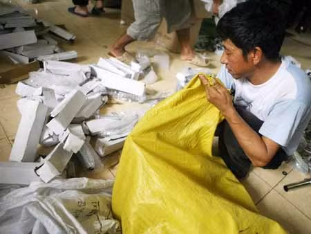 Toàn bộ lô hàng bị phát hiện đều là hàng giả