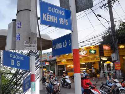 Ngẫu hứng như...đặt tên đường phố