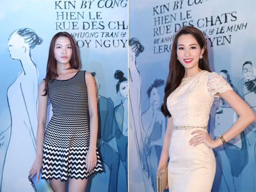 Hoa hậu Thùy Dung, Thu Thảo tỏa sáng trên thảm đỏ