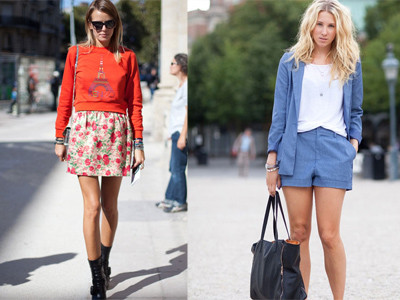 Xu hướng thời trang 'càn quét' đường phố