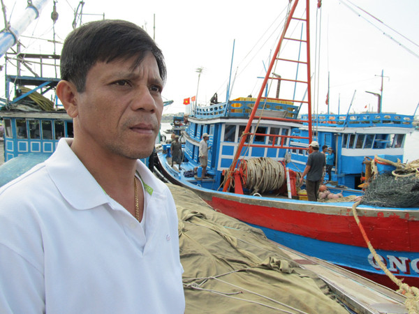 Ngư trường Hoàng Sa cần nhiều hơn những thuyền trưởng quả cảm như anh Lê Văn Chiến Ảnh: Nam Cường