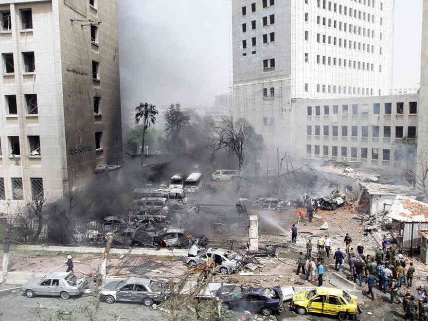 Nổ căn cứ quân sự ở Syria, 31 người chết