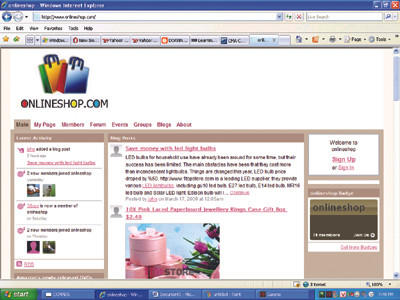 Mua sắm qua mạng là cách thức kinh doanh của tương lai, nhưng tiềm ẩn nhiều rủi ro. Ảnh: Mỹ Hằng