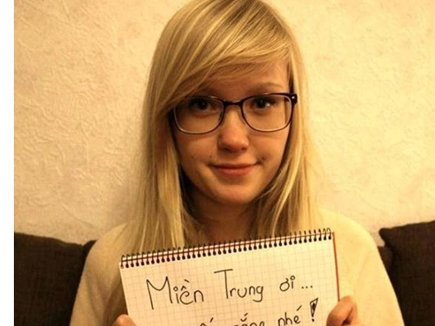 Cô gái Phần Lan xinh xắn 'yêu Việt Nam nhiều lắm'
