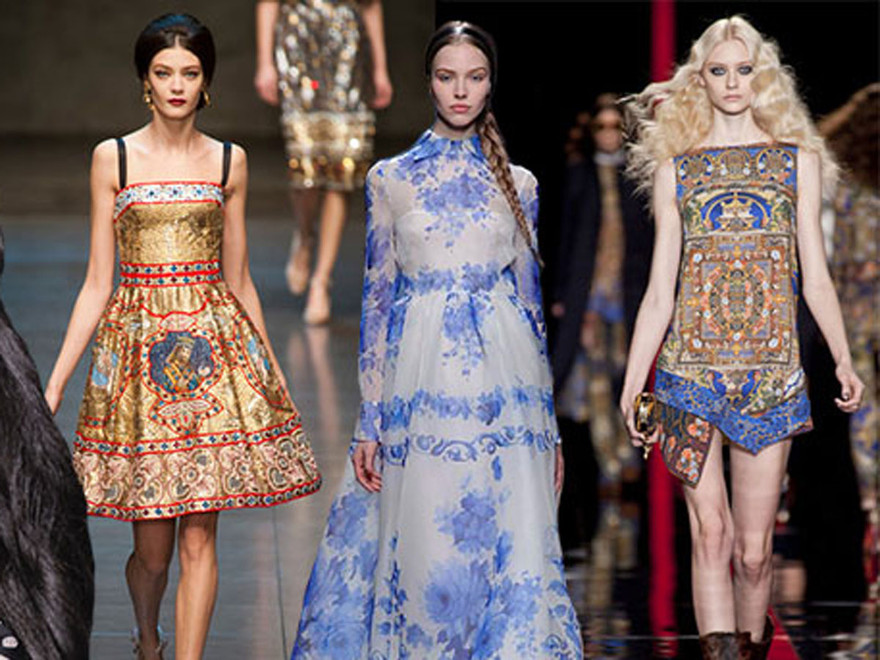 Họa tiết 'phá cách' cho thời trang thu đông 2013