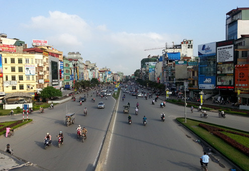 Chi 2.560 tỷ đồng mở rộng 2 km đường Trường Chinh