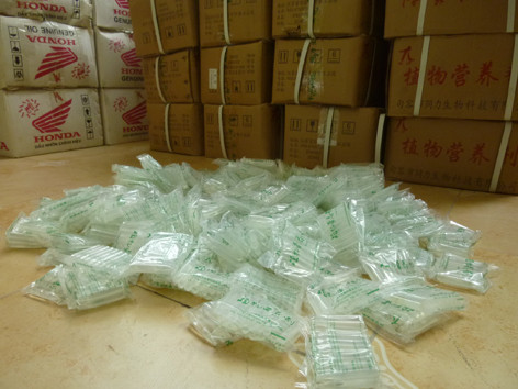 Thu 80.000 lọ thuốc kích thích giá đỗ