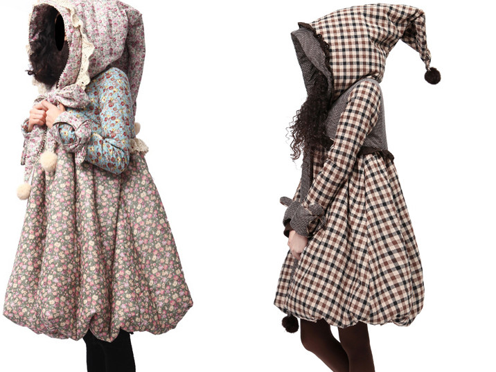 Áo khoác đông bước ra từ thế giới cổ tích