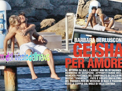 Con gái thủ tướng Berlusconi yêu say đắm Pato