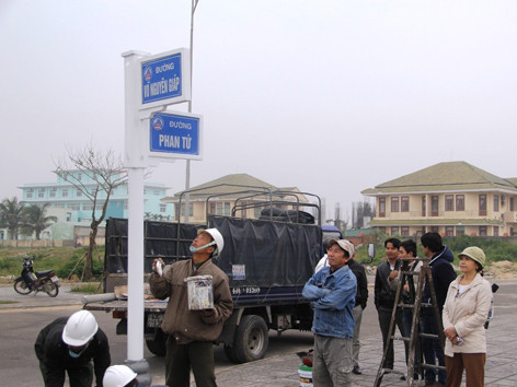 Đà Nẵng chính thức có đường Võ Nguyên Giáp