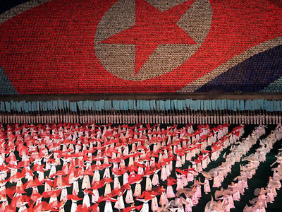 Màn đồng diễn hoành tránh diễn ra ở Bình Nhưỡng