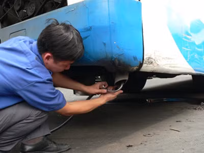 Nhiều xe buýt tại TPHCM không đạt chuẩn khí thải