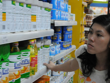 Nhiều sữa ngoại lại tăng giá