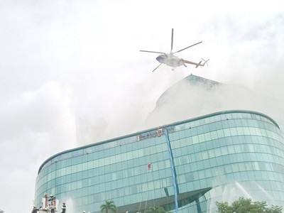 Diễn tập cứu hộ bằng trực thăng