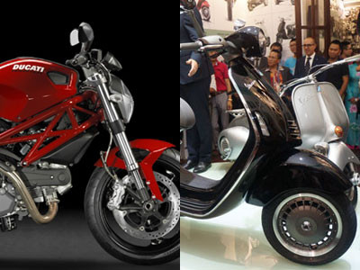 340 triệu, mua Vespa 946 hay Ducati Monster 795