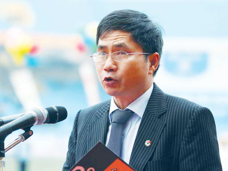 Ông Dương Nghiệp Khôi đang có cơ hội điều hành nền bóng đá Việt Nam sau vài lần mất chức. Ảnh: Quang Minh