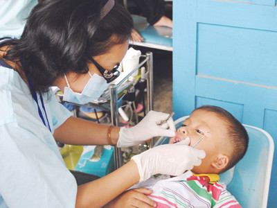 Bệnh nhân đến khám ở Bệnh viện Ung bướu TP HCM