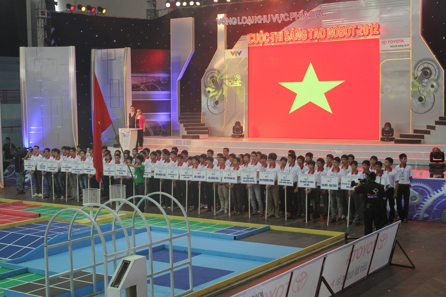 Khai mạc vòng loại miền bắc Robocon 2012