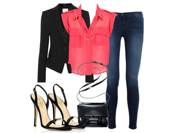 Làm mềm chiếc vest đen 'cứng nhắc' nơi công sở