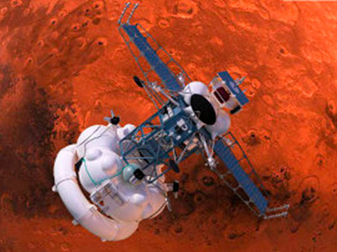 Tàu vũ trụ Phobos-Grunt Ảnh: Ria-Novosti