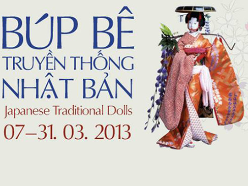 250 búp bê Nhật Bản dành cho triển lãm nhân ngày 8-3