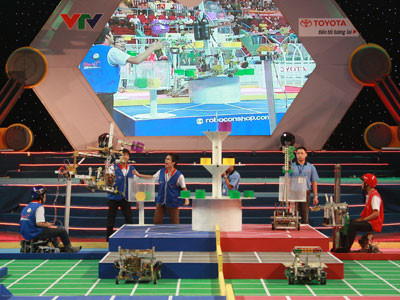 Ngày thứ ba thi Robocon: Không ổn định