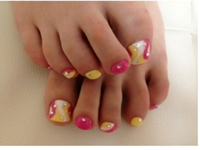 Nail xinh cho đôi chân hoàn hảo