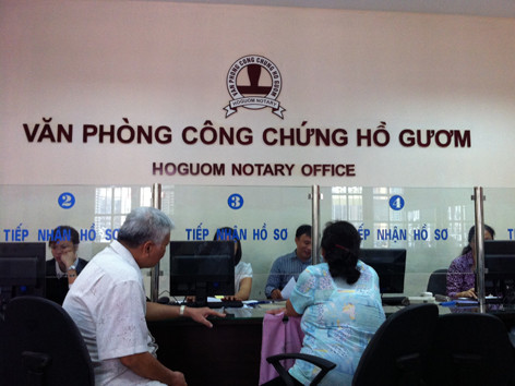 Thả nổi văn phòng công chứng