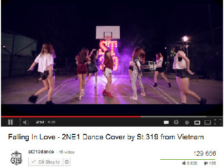 Nhóm St.319 gây 'sốt' với clip 'Falling in love'