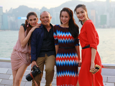 Á hậu Ngọc Oanh đọ sắc cùng Thùy Dung và Hoàng Yến