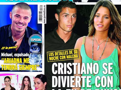 Ronaldo cặp kè với bồ cũ của Puyol